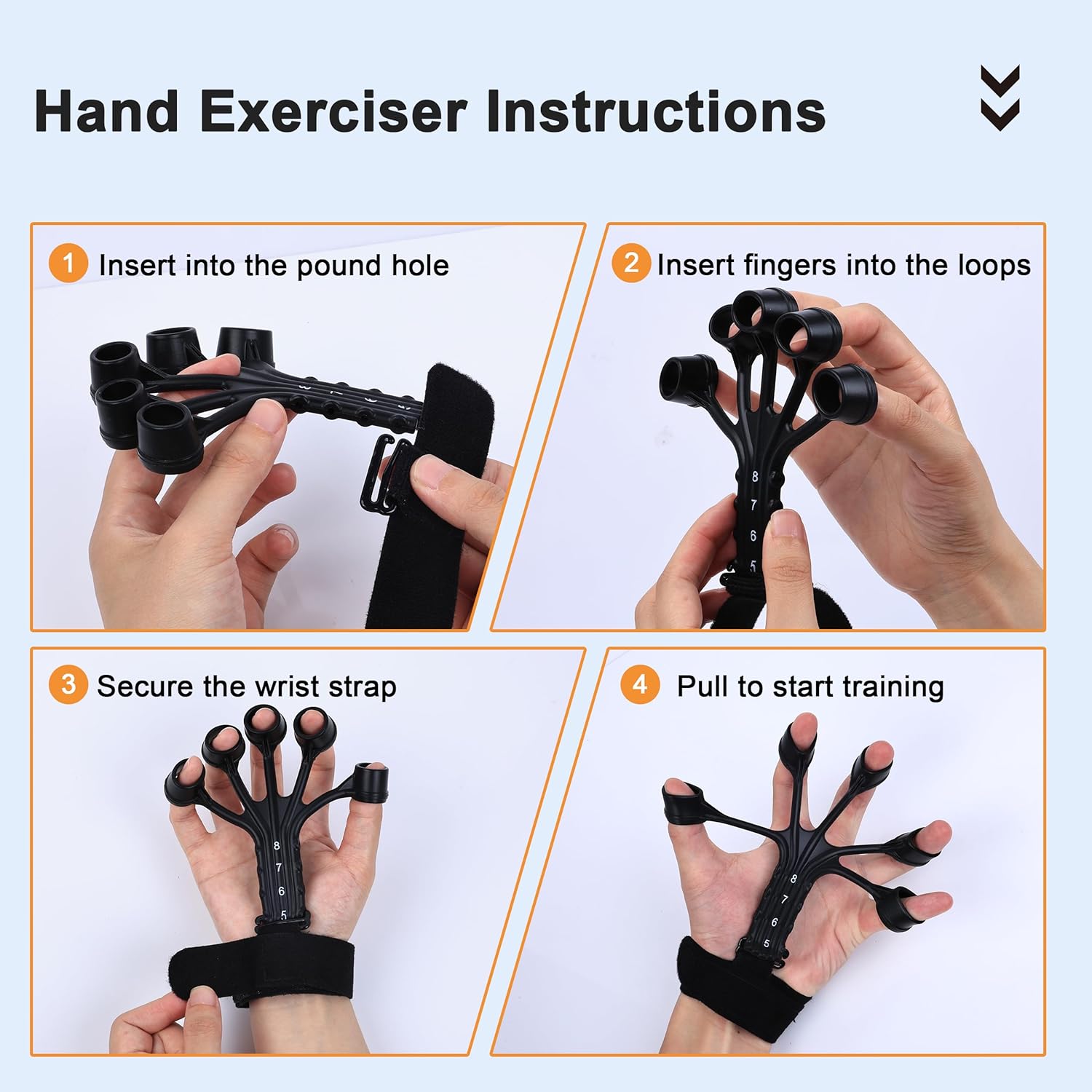 Grip Strength Trainer Kit