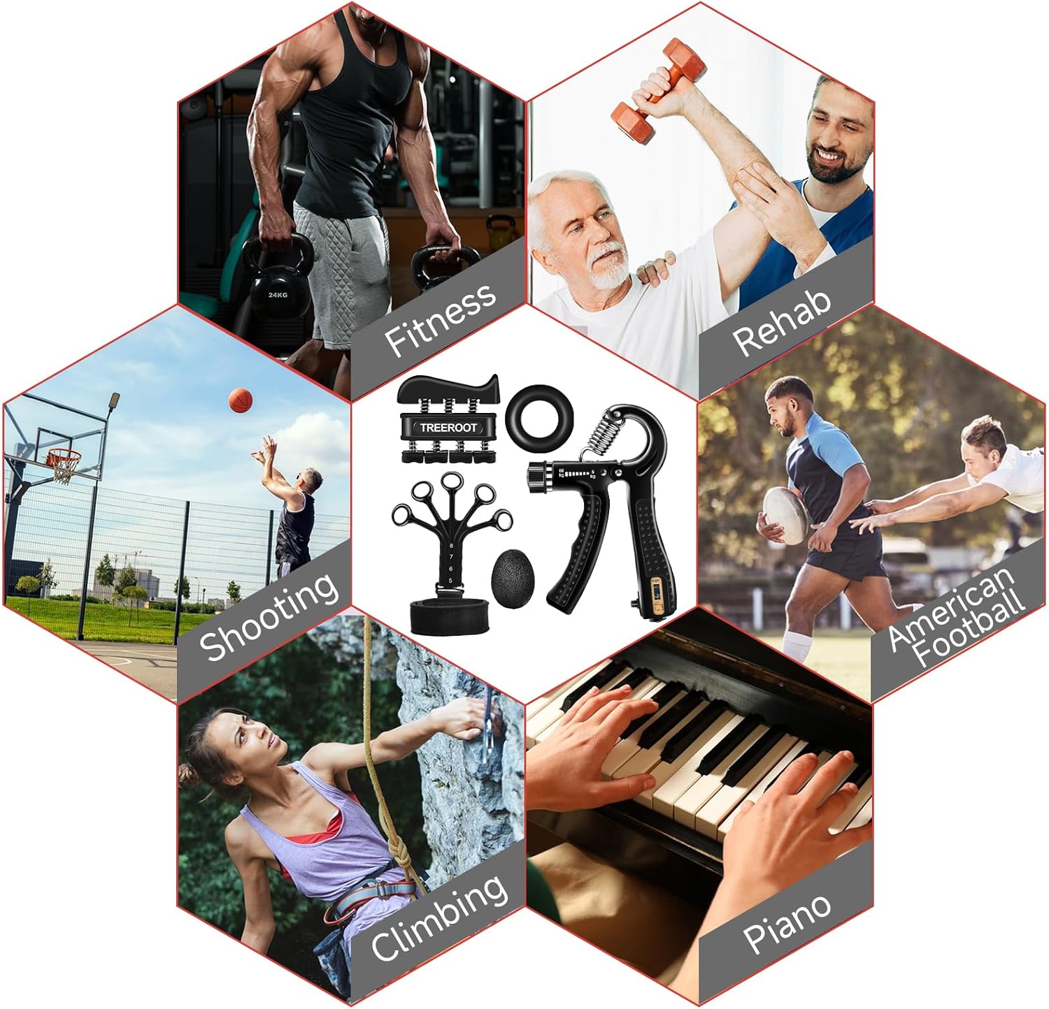 Grip Strength Trainer Kit